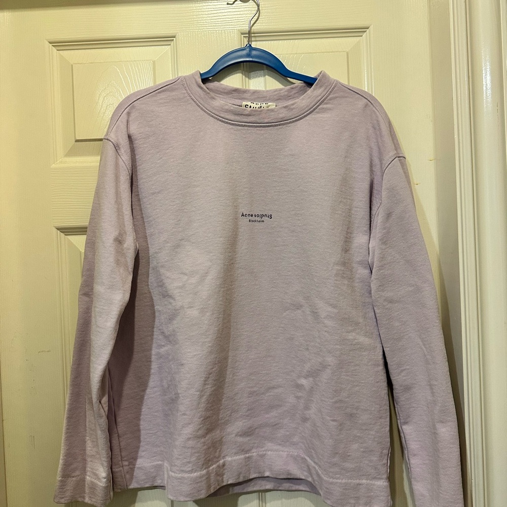 Acne Studios Purple Crewneck